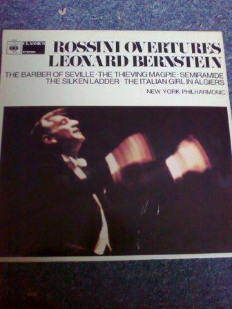 Leonard Bernstein The New York Phil - Rossini Overtures