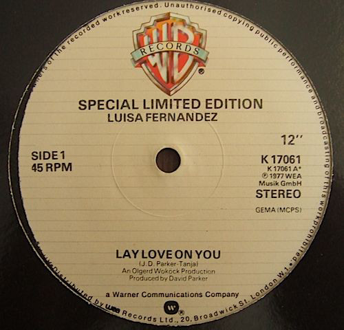 Luisa Fernandez - Lay Love On You