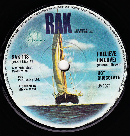 Hot Chocolate - I Believe In Love