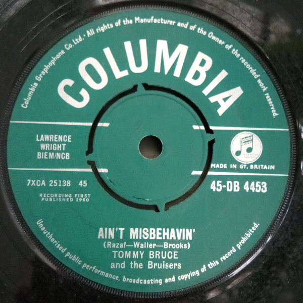 Tommy Bruce And The Bruisers - Aint Misbehavin