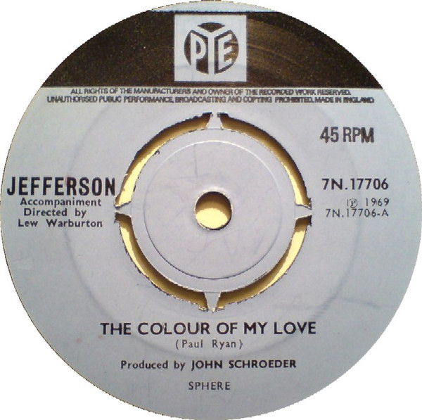 Jefferson - The Colour Of My Love