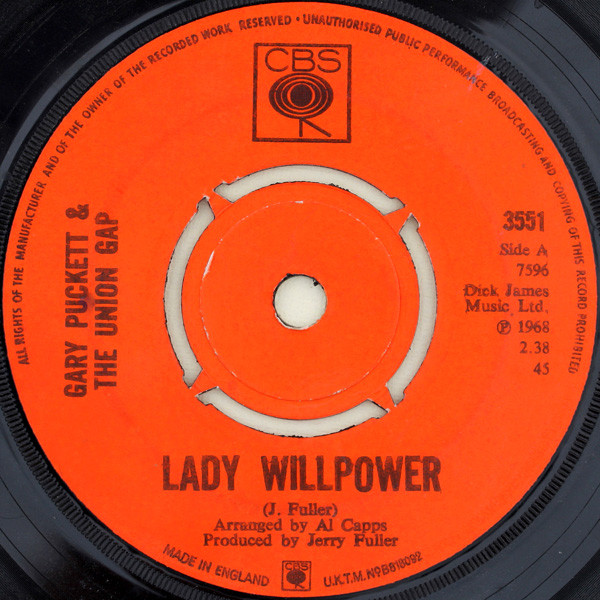 Gary Puckett  The Union Gap - Lady Willpower