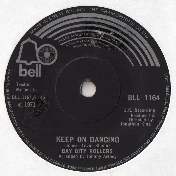 Bay City Rollers - Keep On Dancing
