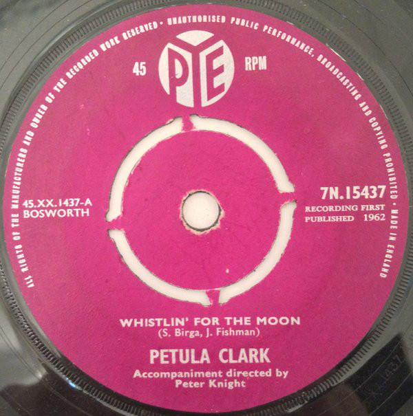 Petula Clark - Whistlin For The Moon