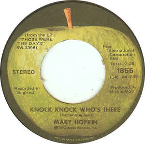 Mary Hopkin - Knock Knock Whos There  International