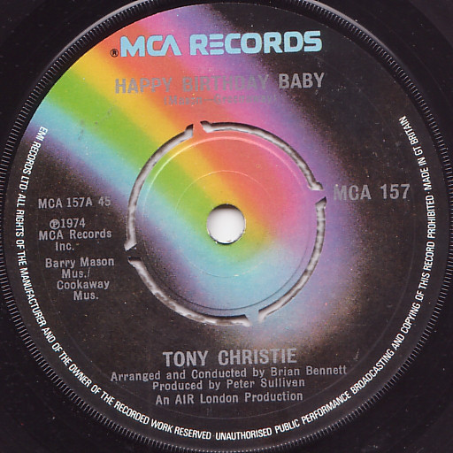 Tony Christie - Happy Birthday Baby