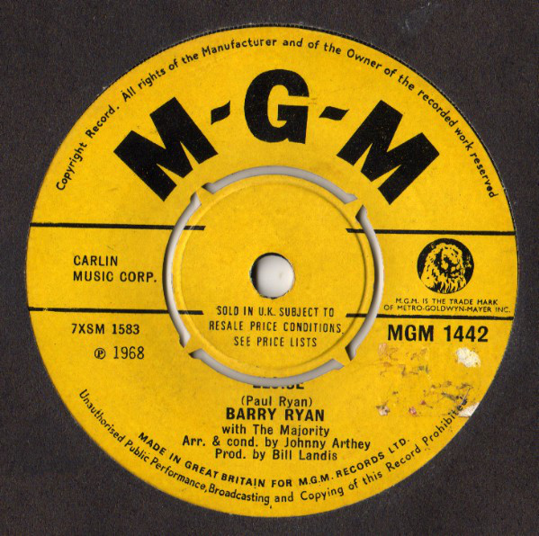 Barry Ryan - Eloise