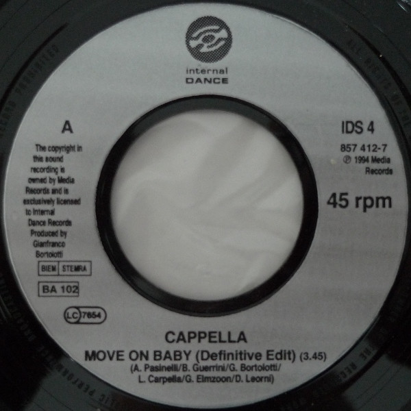 Cappella - Move On Baby