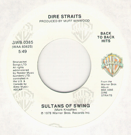 Dire Straits - Sultans Of Swing  Down To The Waterline