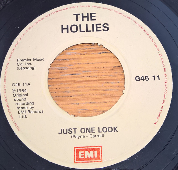 The Hollies - Just One Look / Here I Go Again