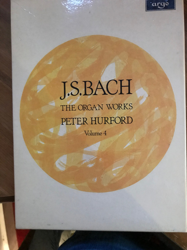 Johann Sebastian Bach Peter Hurford -  The Organ Works  Volume 4