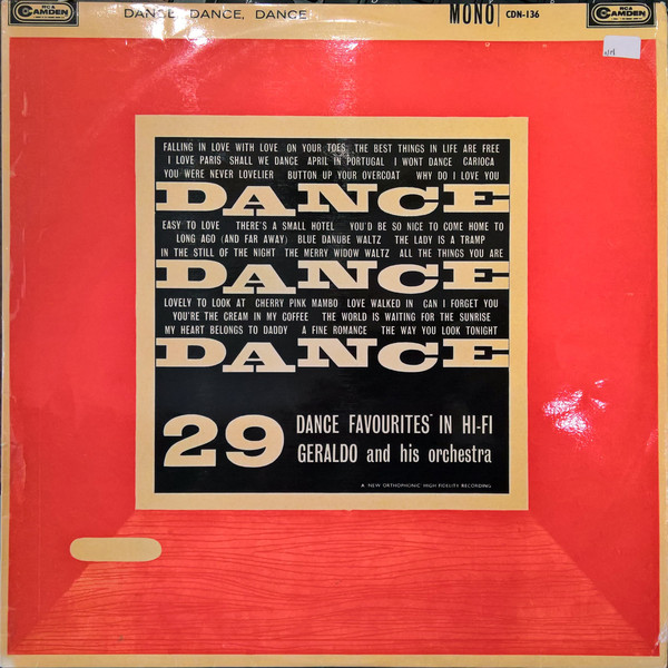 Geraldo And His Orchestra -  Dance Dance Dance 29 Favourites In HiFi