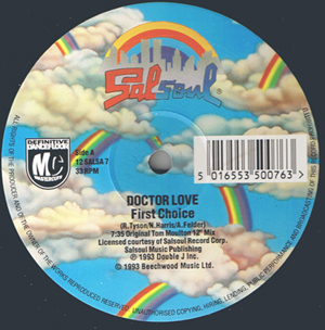 FIRST CHOICE - Doctor Love  Let No Man Put Asunder