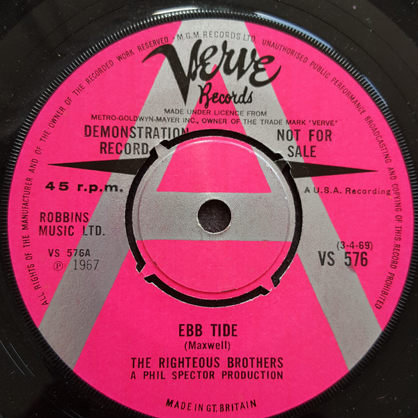 The Righteous Brothers - Ebb Tide Demo