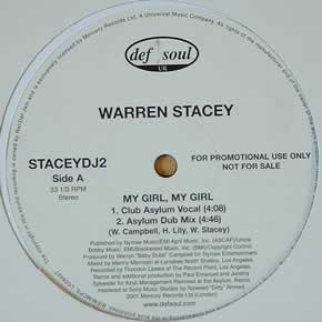 WARREN STACEY - MY GIRL MY GIRL
