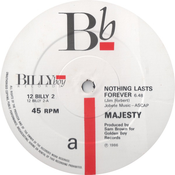 Majesty - Nothing Last Forever