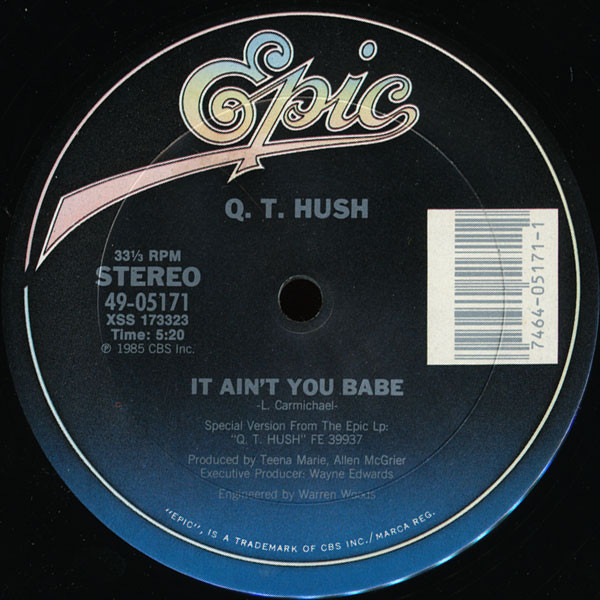 Q T Hush - It Aint You Babe