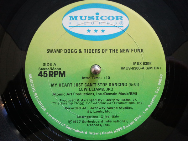 Swamp Dogg  Riders Of The New Funk - My Heart Just Cant Stop Dancing