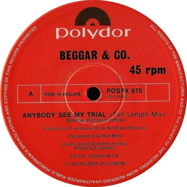 Beggar & Co. - Anybody See My Trial