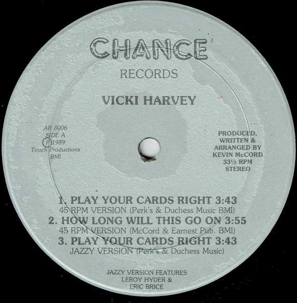 Vicki Harvey - Play Your Cards Right