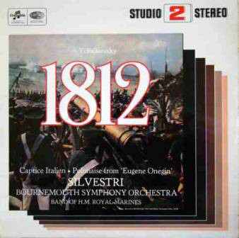Tchaikovsky  Silvestri Bournemouth Symp Orch - 1812 Overture  Caprice Italien