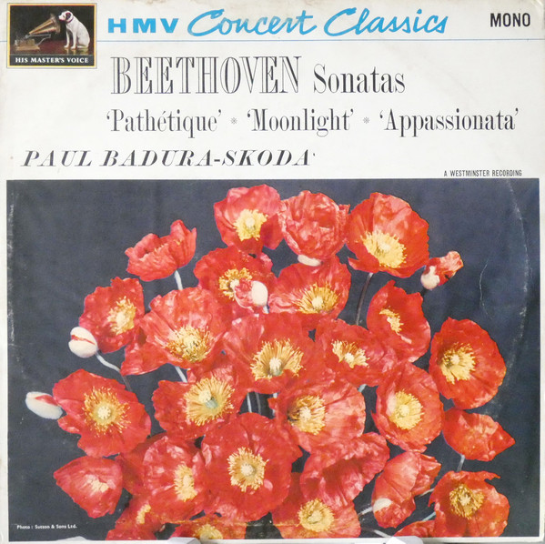 Beethoven Paul BaduraSkoda -  Sonatas  Pathtique Moonlight Appassionata