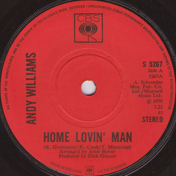 Andy Williams - Home Lovin Man