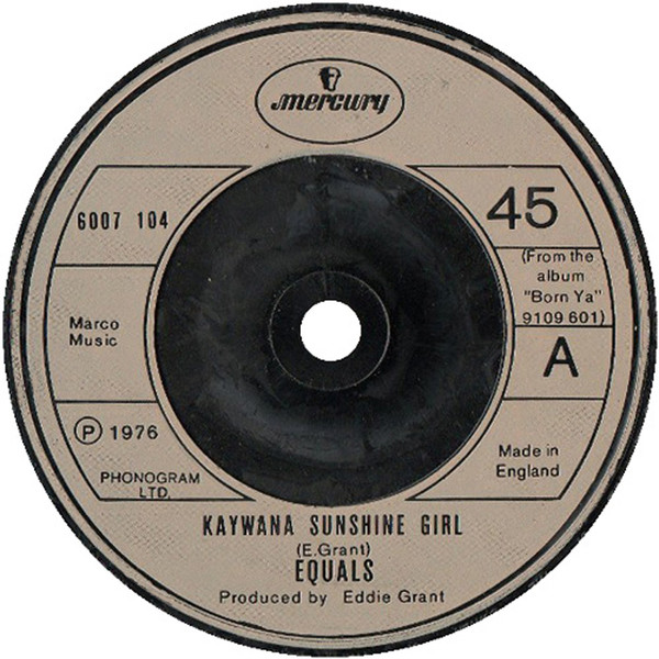 The Equals - Kaywana Sunshine Girl