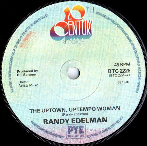 Randy Edelman - The Uptown Uptempo Woman