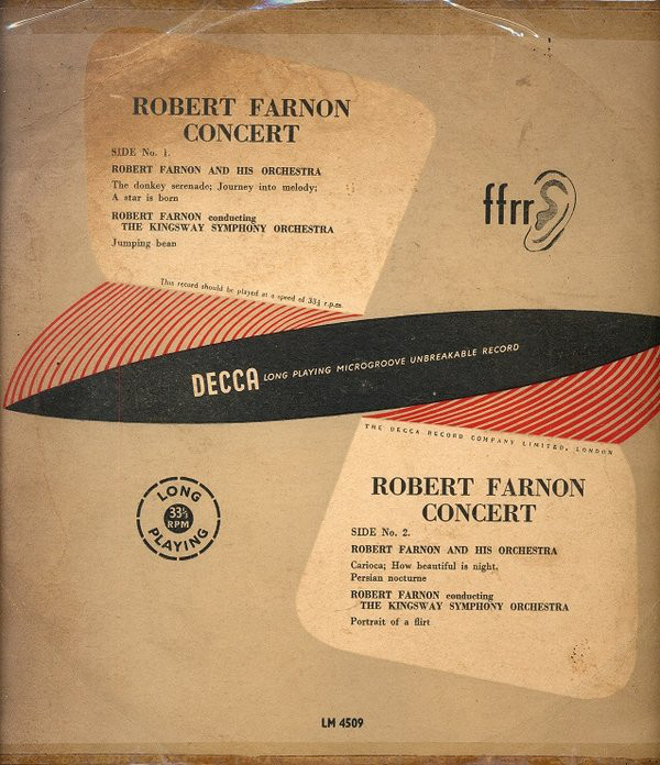 Robert Farnon And His Orchestra - Robert Farnon Concert