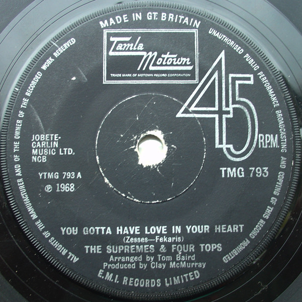The Supremes  Four Tops - You Gotta Have Love In Your Heart