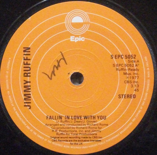 Jimmy Ruffin - Fallin In Love With You