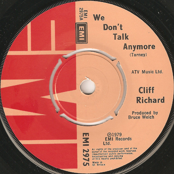 Cliff Richard - We Dont Talk Anymore