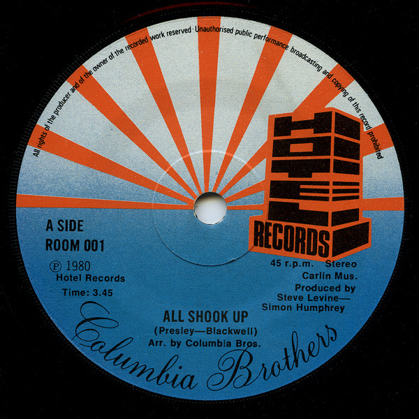 Columbia Brothers - All Shook Up