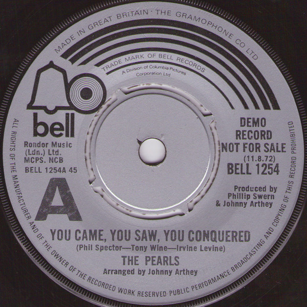 The Pearls - You Came You Saw You Conquered