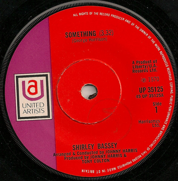 Shirley Bassey - Something