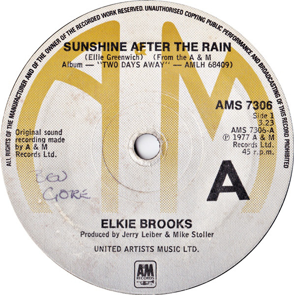 Elkie Brooks - Sunshine After The Rain