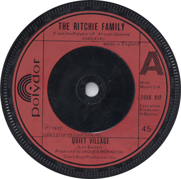The Ritchie Family - Quiet Village