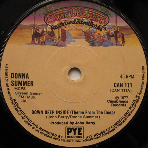 Donna Summer  John Barry - Down Deep Inside Theme From The Deep