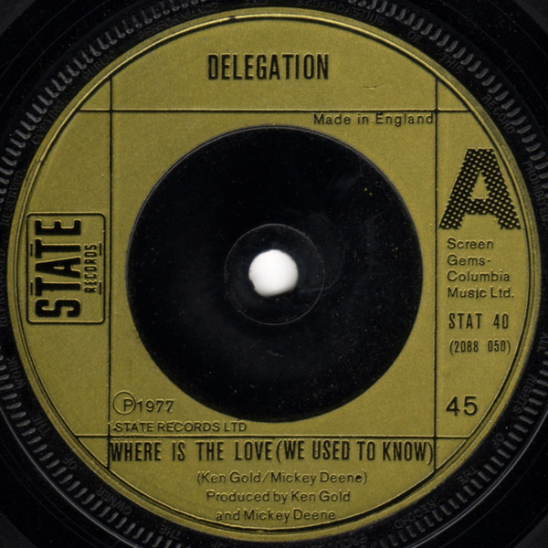 Delegation - Where Is The Love We Used To Know