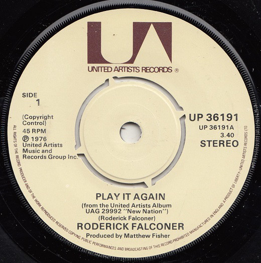 Roderick Falconer - Play It Again  New Nation