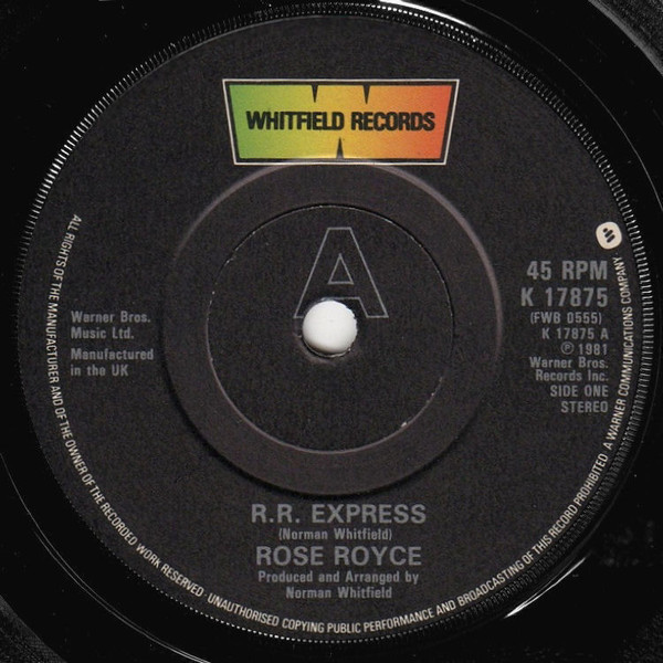Rose Royce - RR Express
