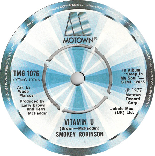 Smokey Robinson - Vitamin U