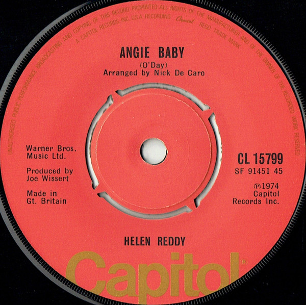 Helen Reddy - Angie Baby