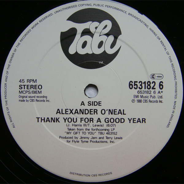 Alexander ONeal - Thank You For A Good Year  Sleigh Ride