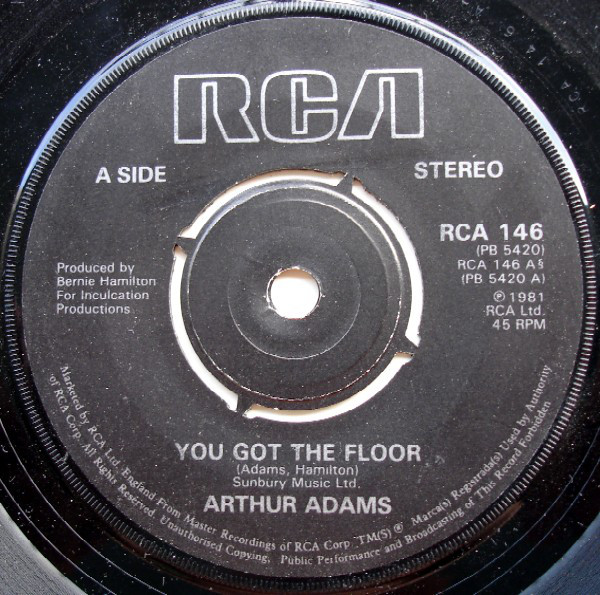 Arthur Adams - You Got The Floor