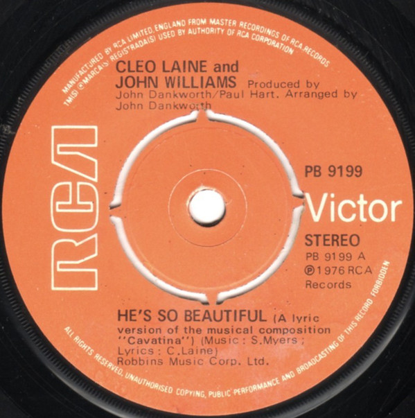Cleo Laine And John Williams - Hes So Beautiful