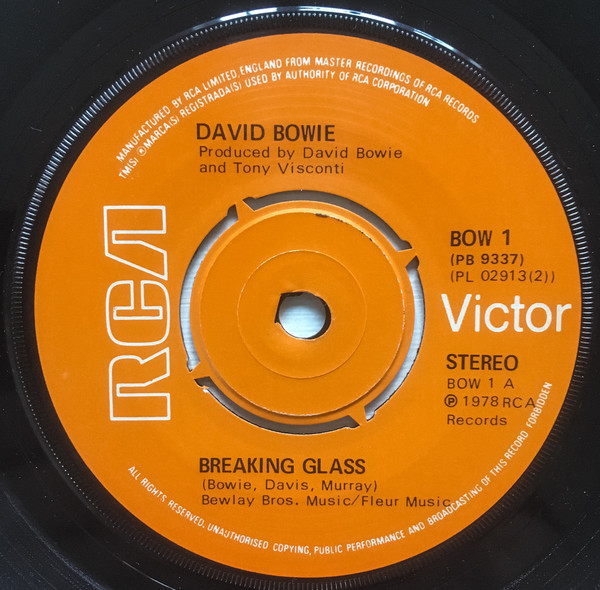 David Bowie - Breaking Glass