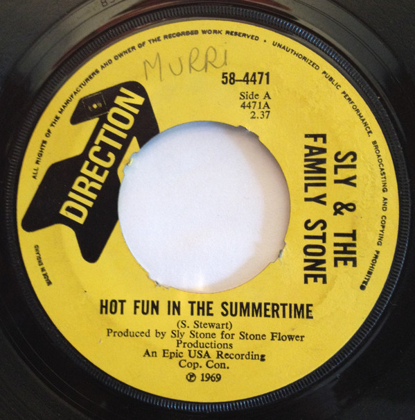 Sly  The Family Stone - Hot Fun In The Summertime