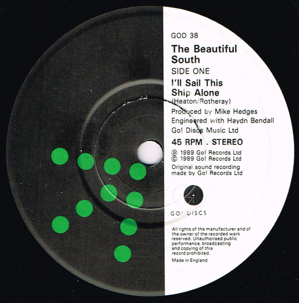 The Beautiful South - Ill Sail This Ship Alone